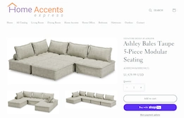 5-piece Sectional 